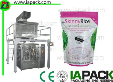 380 볼트 3 단계 자동 쌀 포장기 60 파우치 / 분 속도