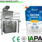설탕과 생강 가루를위한 자동 설탕 doypack 포장 기계
